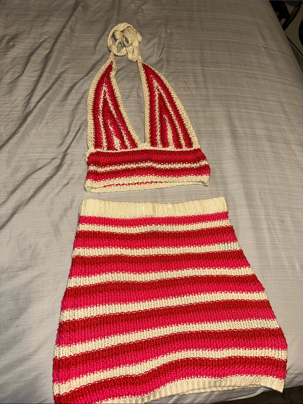 Striped Two piece Set